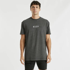 KISS CHACEY - ALARMED RELAXED TEE in Pigment Black