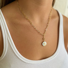 Load image into Gallery viewer, ARMS OF EVE - ZODIAC PEARL CHARM NECKLACE - ARIES
