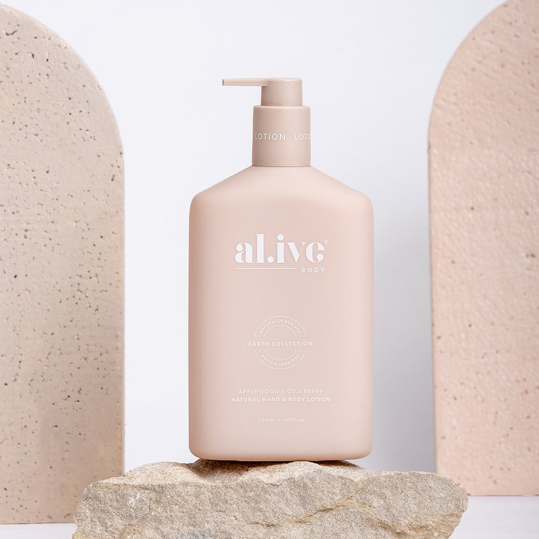 AL.IVE HAND & BODY LOTION - APPLEWOOD & GOGI BERRY