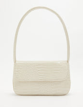 Load image into Gallery viewer, BRIE LEON - MINI CAMILLE BAG - BONE BABY CROC
