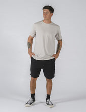 Load image into Gallery viewer, TANNER LINEN SHORT BLACK
