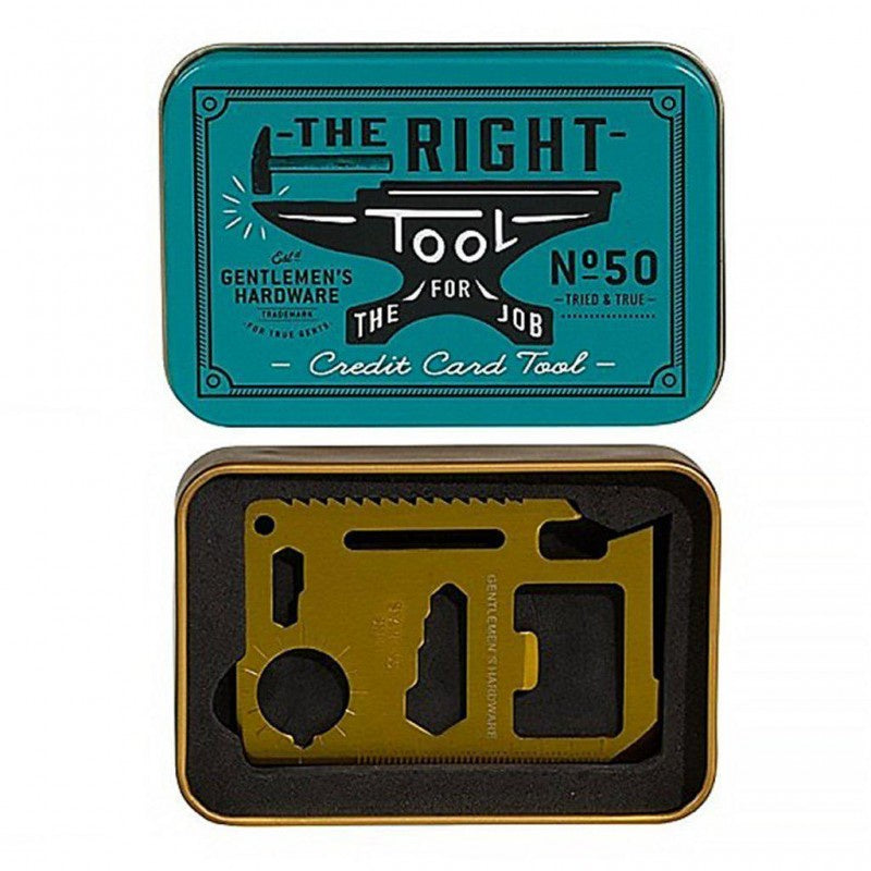 THE RIGHT TOOL - CREDIT CARD N0.50