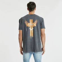Load image into Gallery viewer, KISS CHACEY - ROOTS RELAXED TEE - PIGMENT ASPHALT
