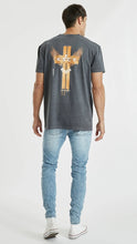 Load image into Gallery viewer, KISS CHACEY - ROOTS RELAXED TEE - PIGMENT ASPHALT
