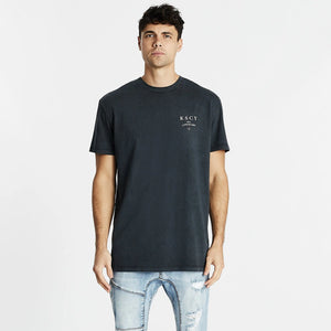 KISS CHACEY - ROSES RELAXED TEE - PIGMENT BLACK