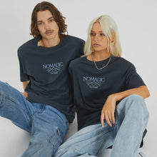 Load image into Gallery viewer, NOMADIC PARADISE - SOUTHPORT BOX FIT TEE
