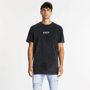 KISS CHACEY - TACTICAL RELAXED TEE - MINERAL BLACK