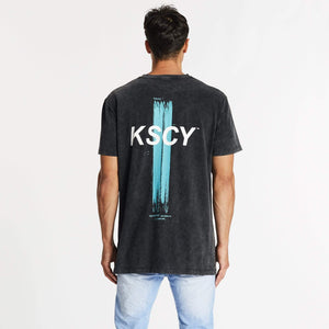 KISS CHACEY - TACTICAL RELAXED TEE - MINERAL BLACK